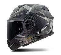 LS2 Casque moto modulable Advant X Carbon Horizon – Carbone gris-argent mat Taille M