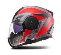 Casque Modulable LS2 FF902 Scope II Gris/RougeL Gris,Rouge