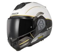 LS2 CASQUE MODULABLE FF906 ADVANT IRON MAT - L - LS2 CASQUE MODULABLE FF906 ADVANT IRON MAT - NOIR/BLANC