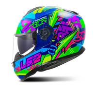 Casque Modulable LS2 FF908 Strobe II Bleu/VertXXL Bleu,Vert