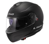 LS2, Casque modulable Moto Strobe II Matt Black, L