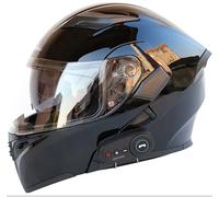 Casque Modulable Moto Bluetooth Casque Dot/ECE Homologué, Casque Double Visière Casque Full Face Casque FILP Up Casques Homme Et Femme Adulte Casque De Moto Scooter 5,XL