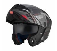 Casque modulable mt atom 2 sv bast d5 double ecrans noir-gris mat xs (ece 22.06)
