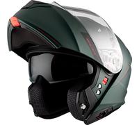 Casque modulable MT Helmets Genesis SV Solid A6 Vert Matt taille L
