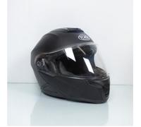 Casque modulable noir mat Torx Neil 2 TailleXL visière solaire pour moto scooter mob