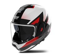 Nolan Casque moto N120-1 Ciclone modulable Blanc/Noir/Rouge Taille L