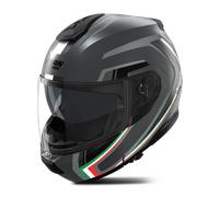 Nolan Casque moto modulable N100-6 Radiante Gris Lava / Italie Métal M