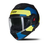 Casque Modulable Nolan N120-1 Noir/Bleu/JauneS Noir,Bleu,Jaune