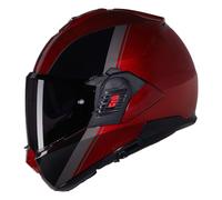 Casque Modulable Nolan N120-1 VERNICIATURA SPECIALE 344 Rosso viscerale / Nero