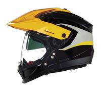 Casque Modulable Nolan N70-2 X CONVINTO 345 Nero / Grigio / Giallo