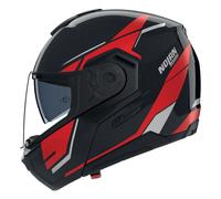 Nolan N90-3 Sincrono 350, casque rabattable XL Noir/Rouge/Blanc Noir/Rouge/Blanc