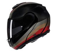 Casque Modulable Nolan X-1005 U.C. GRAN TOUR 347 Carbonio/Pietra/Ocra/Rosso