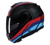Casque Modulable Nolan X-1005 U.C. GRAN TOUR 348 Carbonio/Blu/Rosso/Azzurro