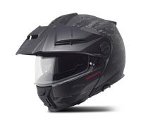 Schuberth E2 Atlas, casque rabattable L (58/59) Mat Noir/Gris Foncé Mat Noir/Gris Foncé