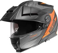 Casque modulable SCHUBERTH E2 EXPLORER orange mat 57