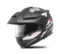 Schuberth E2 Trail Casque, gris-blanc, taille 53 pour homme