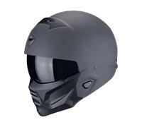 Casque Modulable Scorpion EXO-Combat II Solid Uni Gris foncéS Gris foncé