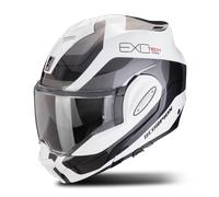 Casque Modulable Scorpion EXO-TECH EVO PRO Commuta Blanc/RougeS Blanc,Rouge