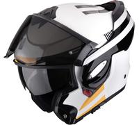 Casque modulable SCORPION EXO-TECH EVO PRO JUVENTUS Noir et Blanc taille S