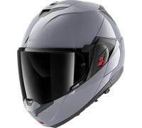 Shark Oxo Dark Shadow Modular Helmet Argenté XS
