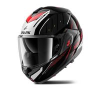 SHARK Casque moto modulable OXO RYDGER Noir/Argent/Rouge 2XL