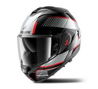 SHARK Casque modulaire OXO SIKTER Noir/Chrome/Argent L