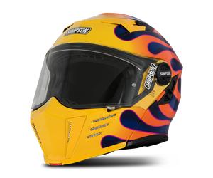 Casque Modulable Simpson Darksome Wildfire JauneS Jaune