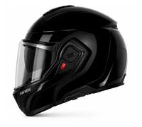 casque modulable unik flip back spectrum dv - noir brillant L