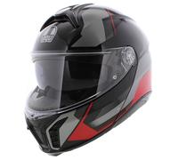 AGV Tourmodular Perception, casque rabattable M Noir/Gris/Rouge Noir/Gris/Rouge