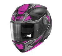 Casque Modulaire GIVI X.27 Sector Lady Noir / Titane / Fuchsia