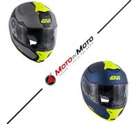 Casque Modulaire GIVI X21 Graphique Challenger Spirit Bleu Mat Et Jaune Taille S