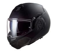 casque modulaire ls2 ff906 advant solid + intercom ls2-4x - noir mate XS