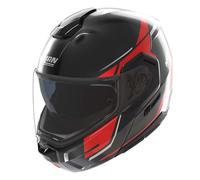 Casque Modulaire NOLAN N90-3 Sincrono 350 Noir Rouge