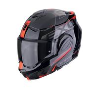 Casque Modulaire Rabat SCORPION EXO-TECH EVO TRAVELLER Noir Rouge