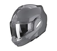 Casque Modulaire Rabotable SCORPION EXO-TECH EVO SOLIDE Gris Ciment