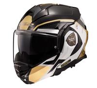 Casque Modulaire Réversible LS2 FF901 ADVANT-X Métallique Noir Brillant Or