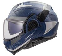 Casque Modulaire Réversible LS2 FF910 ADVANT II Astral Bleu Marine Mat Gris