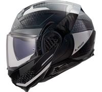 Casque Modulaire Réversible LS2 FF910 ADVANT II Astral Gris Foncé Mat