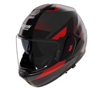 Casque Modulaire Réversible NOLAN N120-1 Ciclone 364 Noir Rouge