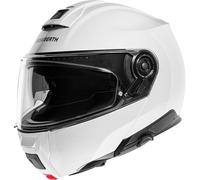 Casque Modulaire Schuberth C5 Glossy White Bianco Lucido Double Visière En Fibre