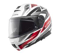Casque Modulaire SCHUBERTH C5 Zenith Rouge / Blanc