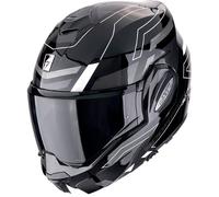 Scorpion Casque moto Exo-Tech Evo Conquer Noir/Blanc Taille S