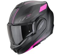 Scorpion Casque modulaire EXO-Tech Evo Socius Mat noir/fuchsia Taille S