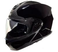 casque modulaire smk gullwing monocolor - noir brillant 3XL