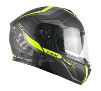 Casque Moduler CGM 569G C-MAX City Noir Jaune Fluo Mat Ece 22.06
