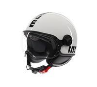 Casque Momo Design Fgtr Classic E2206 Jet Mono Blanc / Black 004