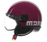 Casque Momo Design Fgtr Classic Bandes 2024 e2206 Noir Poli Black/Fuchsia XL