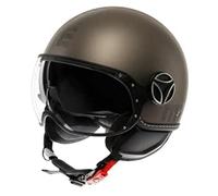 Casque Momo Design Fgtr Evo Hip Mat Bronze/Stone Double Visière Taille S