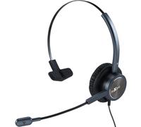 ProXtend Casque Epode – Avec fil, arceau, appels et musique – Noir