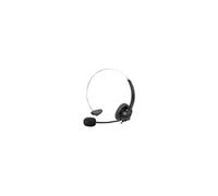 Casque mono, avec micro, fiche mâle USB-A, noir